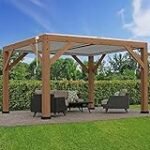 Comparativa de las mejores pérgolas de madera con techo para tu jardín: ¡Encuentra la ideal para ti!