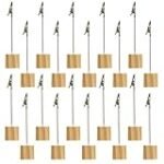 Análisis de los mejores portafotos con pinzas para decorar tu jardín o huerto